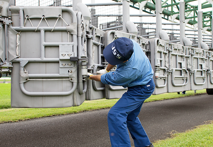 発馬機の保守整備